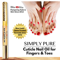 Bliss Kiss fortalecimiento de uñas: protección y condición para uñas más sanas.