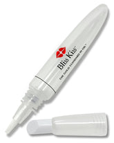 Bliss Kiss pen de aceite para cutículas recargable con pincel, uso rápido y limpio.