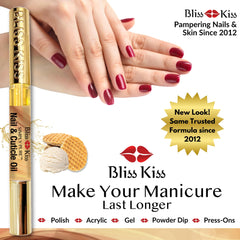 Bliss Kiss Simply Pure stylo après gel ou résine pour des ongles en meilleure apparence.