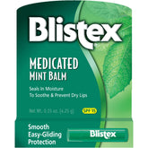 Blistex Bálsamo labial medicado mentolado para una aplicación suave y cubriente