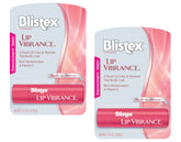 Protector labial Blistex Lip Vibrance en formato 0,13 onzas, paquete doble para uso diario.