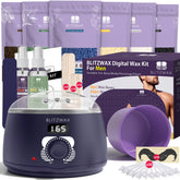 BLITZWAX kit cera dura para hombres, cara; depilación suave y precisa.