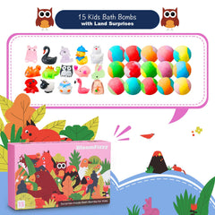 Bombas BloomFizzy baño arcoíris con colores que no manchan.