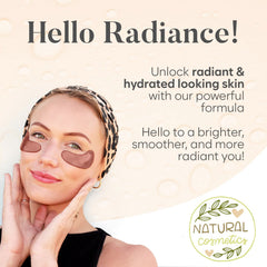 BLOOMORA parches ojos hialuronico: hidratación intensa