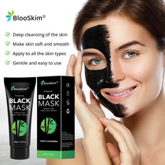 blooskim con carbón activado para purificación profunda de la piel