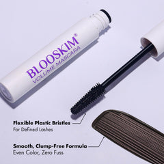 Blooskim Mascara hypoallergenique-yeux-sensibles confort toute la journée.