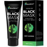blooskim mascarilla negra despegable para limpieza profunda de poros y piel más limpia