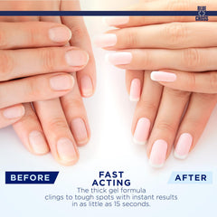 Blue Cross Textura gel de alta fuerza: tratamiento profesional para uñas naturales o acrílicas.