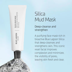 Blue Lagoon mascarilla de silice fortalece la barrera cutánea para piel más resistente