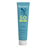 Blue Lizard Kids Mineral SPF 50 loción protege niños, protección UV suave