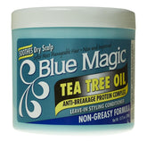 Blue Magic acondicionador con árbol de té, botella de 12 onzas, facilita peinado suave.