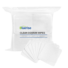 BLUERISE paños uñas sin pelusa blanco 600 piezas, limpieza suave
