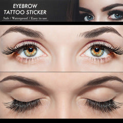 Blulu hair-like brow transfers for quick natural arches