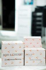 Blush Essentials Bow&Cherry folios de aluminio, tamaño 5x10,75 para mechas uniformes.