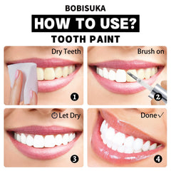 BOBISUKA Prueba de tono blanco para un acabado uniforme en dientes