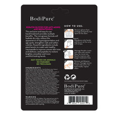 Bodipure Keratina, fortalecimiento de uñas durante el tratamiento.