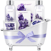 BODY & EARTH coffret-lavande, cadeau spa à domicile pour rituel détente