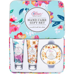 BODY & EARTH # LOVE crema de manos regalo set, hidratación suave para piel seca.