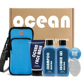 BODY & EARTH set regalo para hombres con 6 piezas de cuidado diario
