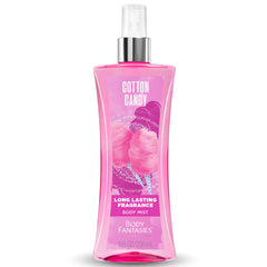 Body Fantasies Signature Cotton Candy: botella elegante para uso diario.