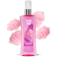 Body Fantasies Signature Cotton Candy: tapa fácil de usar para aplicación rápida.