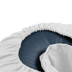 Body Linen Tranquilidad microfibra suave detalle en la funda de rostro para sesiones cómodas.