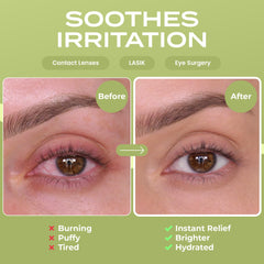 Body Restore mascarilla ocular caliente manzanilla para sueño reparador y descanso de ojos.