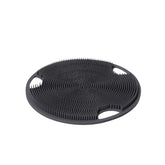 Boie USA exfoliante plano para cuerpo con carbón activado, limpieza higiénica y suave para piel sensible.