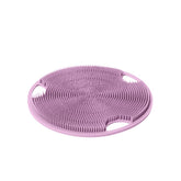 Boie USA Flat Body Scrubber en la ducha, higiene superior y exfoliación suave diaria.
