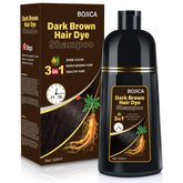 BOJICA 500 ml cubre canas rápidamente con color natural y uniforme.