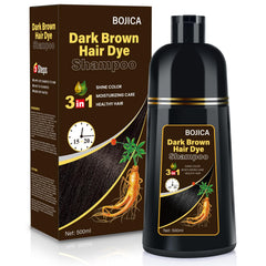 BOJICA 500 ml cubre canas rápidamente con color natural y uniforme.