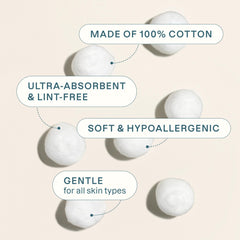 Cliganic bolas-de-algodon-100-puro-y-natural: opción sostenible y libre de químicos artificiales