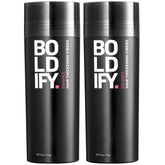 Boldify Fibres capillaires – paquet 2x56g pour une couverture rapide des zones clairsemées.