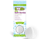 Bolas de baño Boogie para niños en envase, aroma natural para calmar el día.