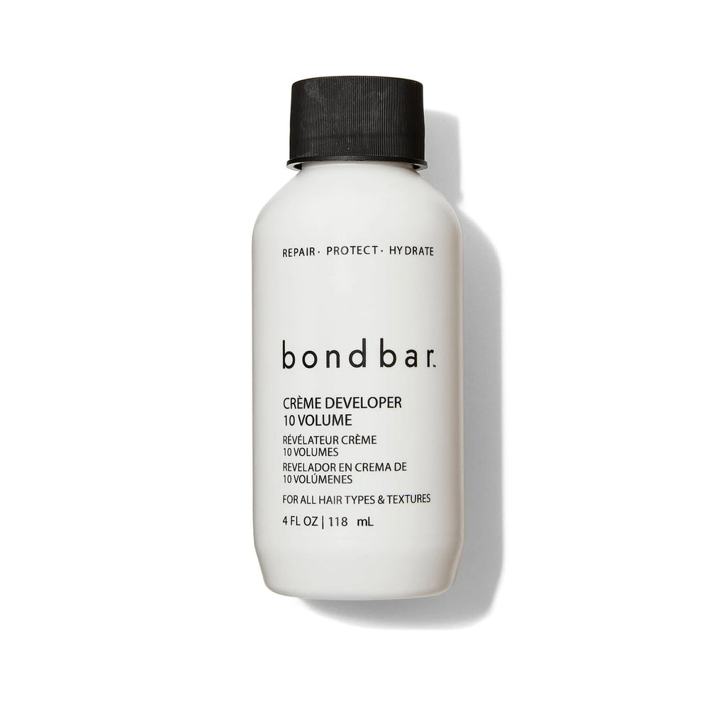 Bondbar desarrollador crema 10 volumen, botella lista para mezclar y aplicar color
