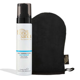 Bondi Sands espuma-bronceadora-ligera facilita aplicacion suave y tono uniforme.