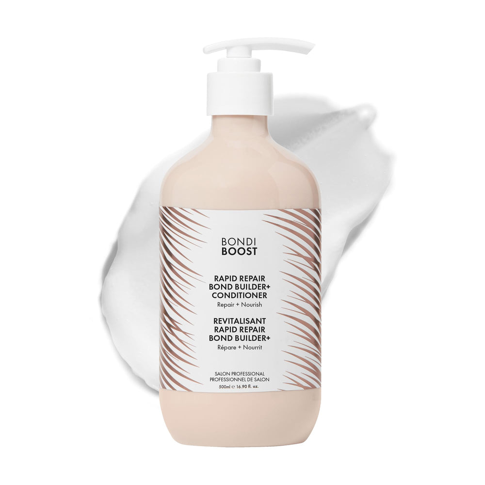 BONDIBOOST conditionneur rapide en bouteille, démonstration d’action réparatrice.
