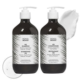 BondiBoost HG: champú anti-caída en botella, ideal para cabello fino.