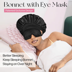 BONNET QUEEN bonete para dormir con usos múltiples, funciona como diadema al día.