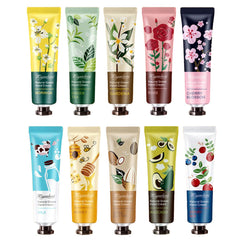 BONNIESTORE crema de manos fragancias planta 30ml, aroma moringa para hidratación ligera.