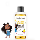 Boogie and Bean: aceite capilar infantil para rizos, hidratación suave.