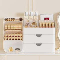 Booklov exhibidor de cosméticos amplio, display limpio y ordenado