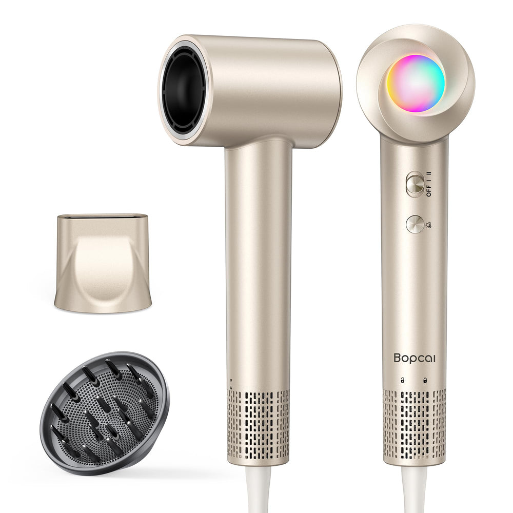 Bopcal secador iónico con difusor para rizos definidos y brillo