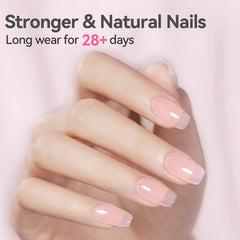 Born Pretty Builder Gel con piedras de cristal adheridas para brillo sostenido