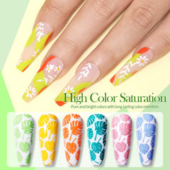 Esmalte camaleón de Born Pretty, cambia tono según la luz.