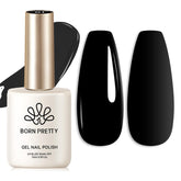 Born Pretty gel negro 15ml en botella para uso casero