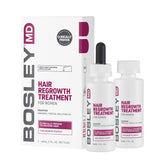 BosleyMD Regrowth con gotero para aplicar tratamiento capilar en el cuero cabelludo