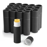Bosmiow tubitos labiales de cartón 7 g, almacenamiento ecológico para bálsamos caseros.