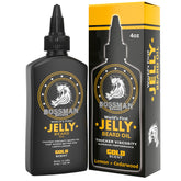 Bossman Jelly Beard: botella-4oz, hidratación duradera para barba.