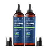 Botanic Hearth Aceite para Cabello, botella vertido, absorción suave y aroma herbal.